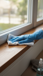Fensterreinigung für 7 Fenster