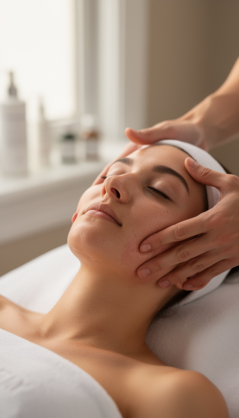 Gesichtslymphmassage bei Lima Beauty in Aachen