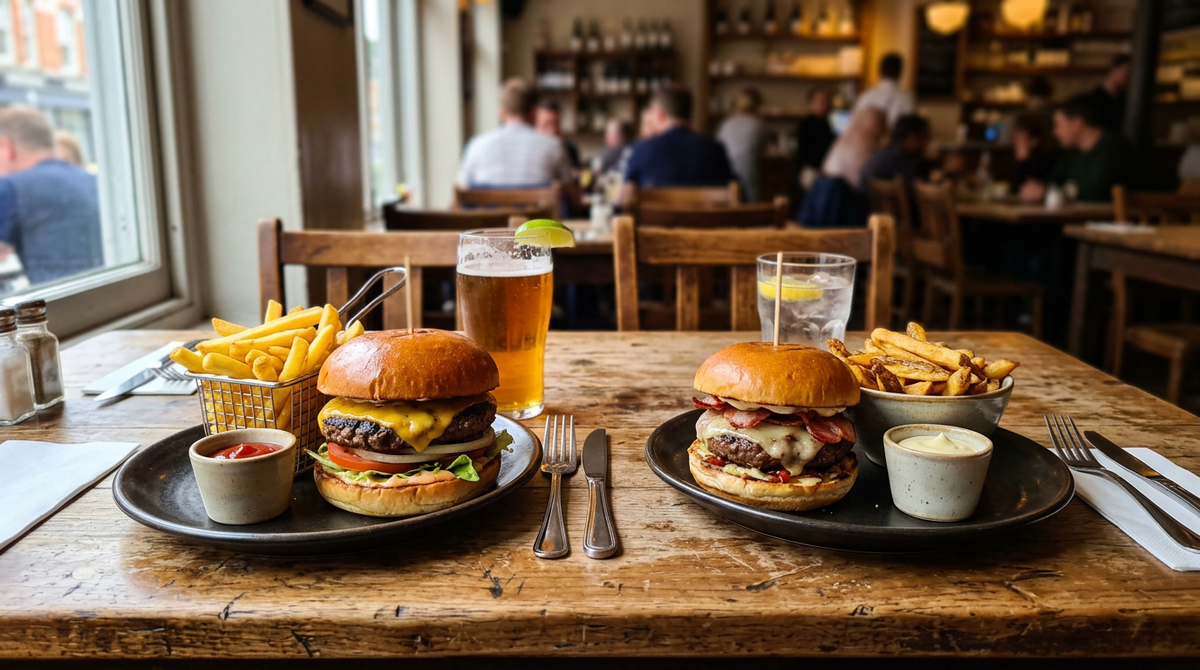 Burger Menü für 2 Personen