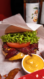 Burger Menü &amp; Beilage für 2 Personen