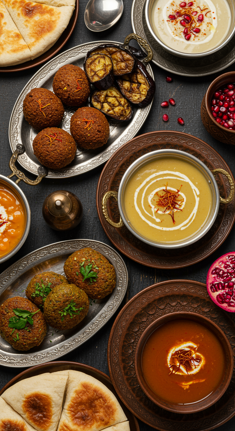 Orientalisches Mittagsbuffet