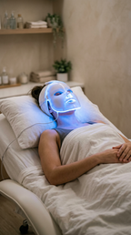 Aquafacial mit Lichttherapie