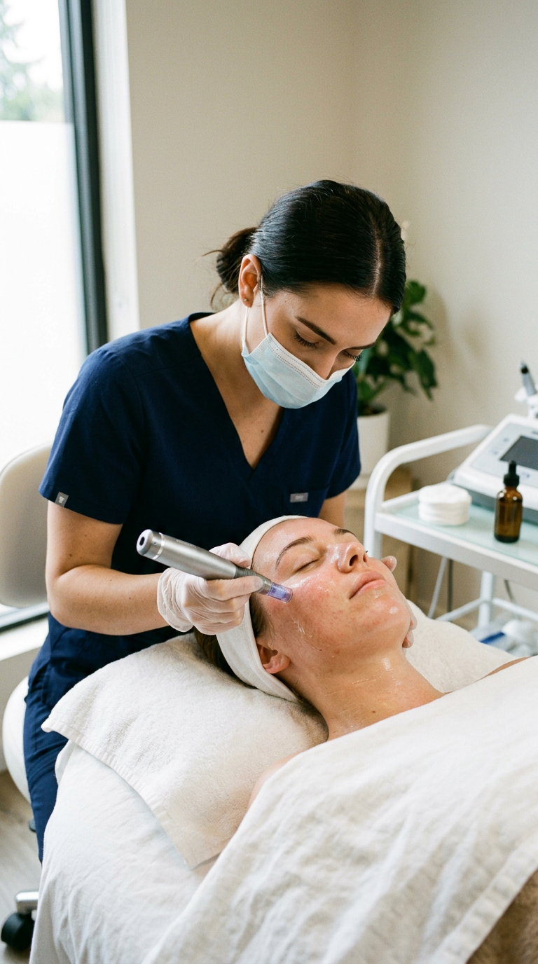 Medizinisches Microneedling