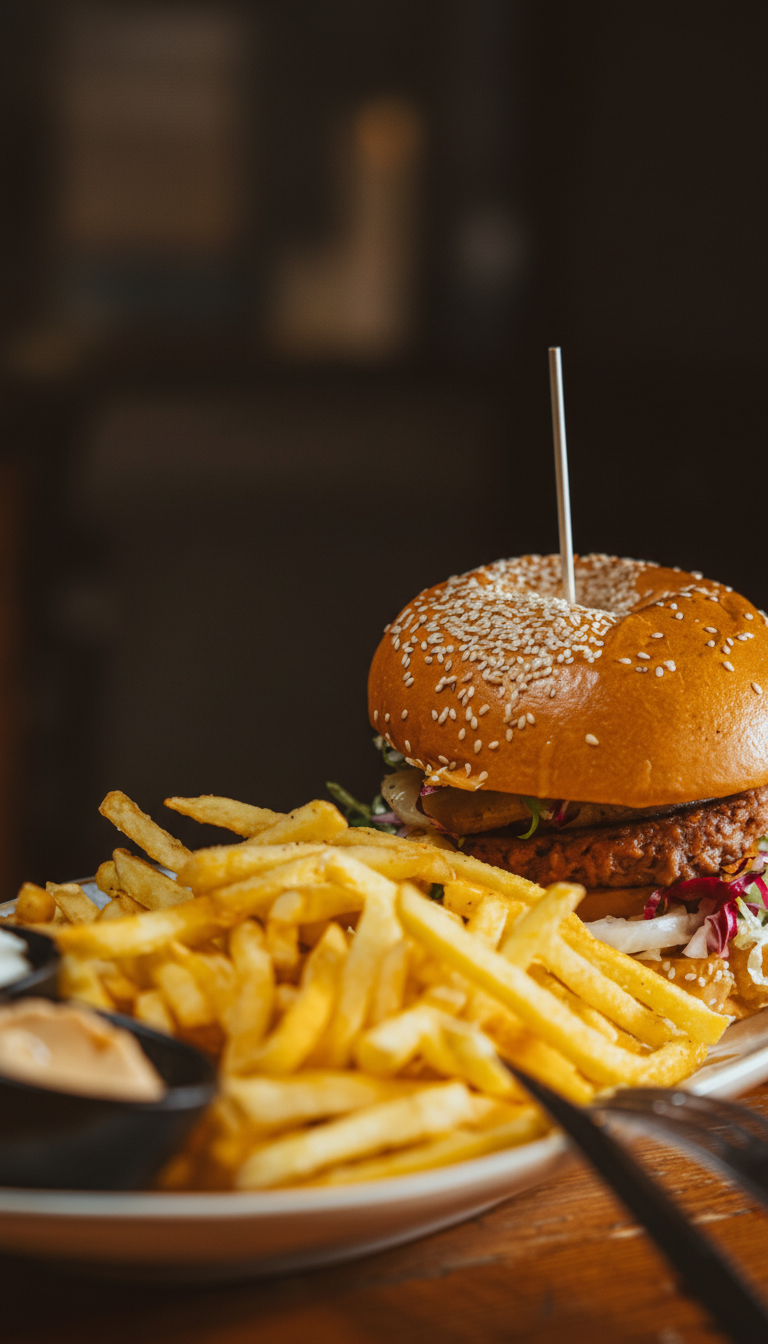 Burgermenü für 2 Personen