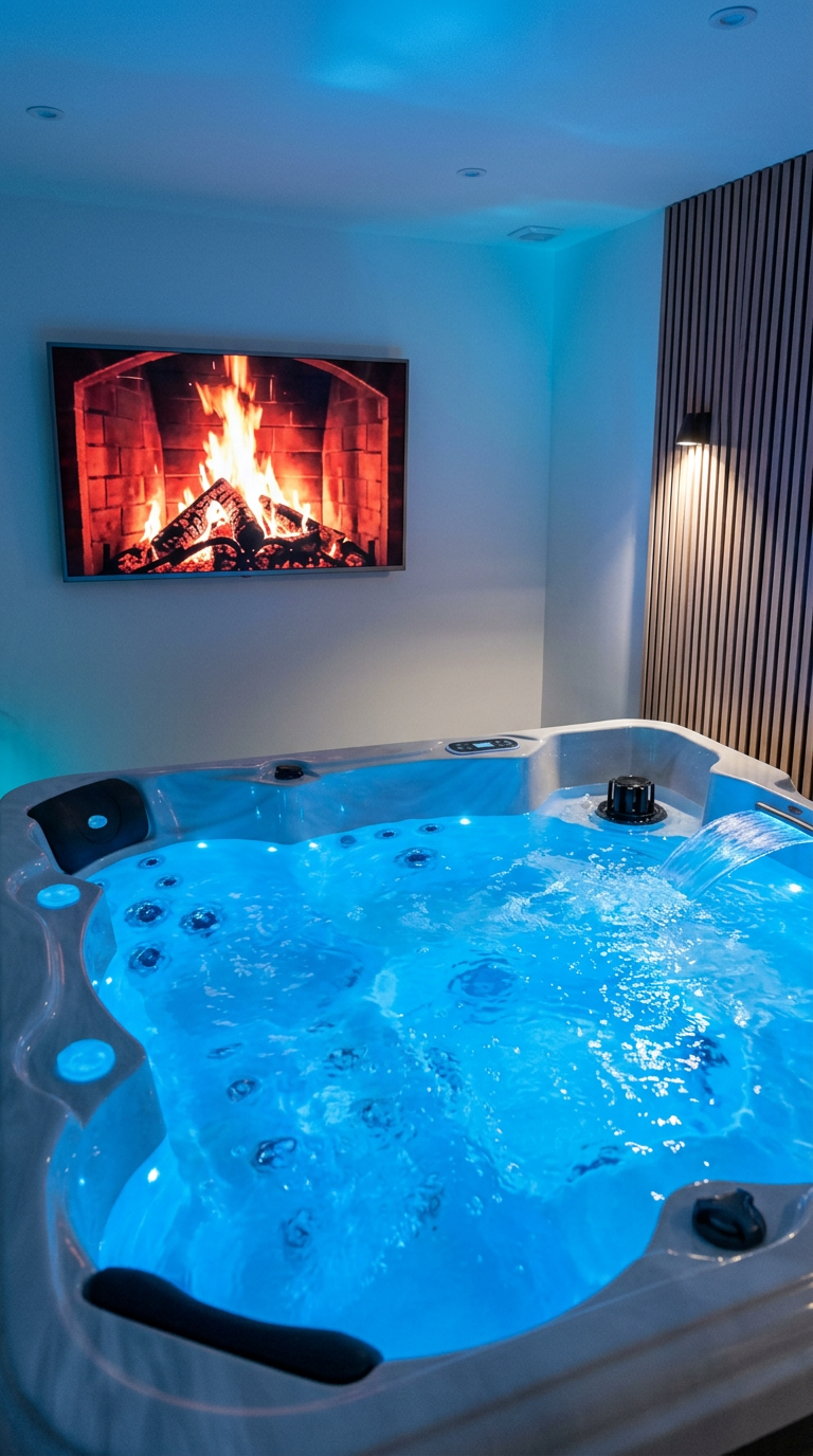 3 Std. Private Spa mit Rosenblättern für 2 Personen