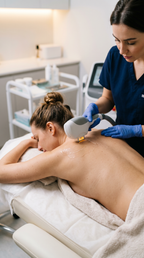 Laser Haarentfernung bei Hair Beauty Roselin Berlin – professionelle Behandlung im Rückenbereich zur langfristigen Reduzierung unerwünschter Körperhaare