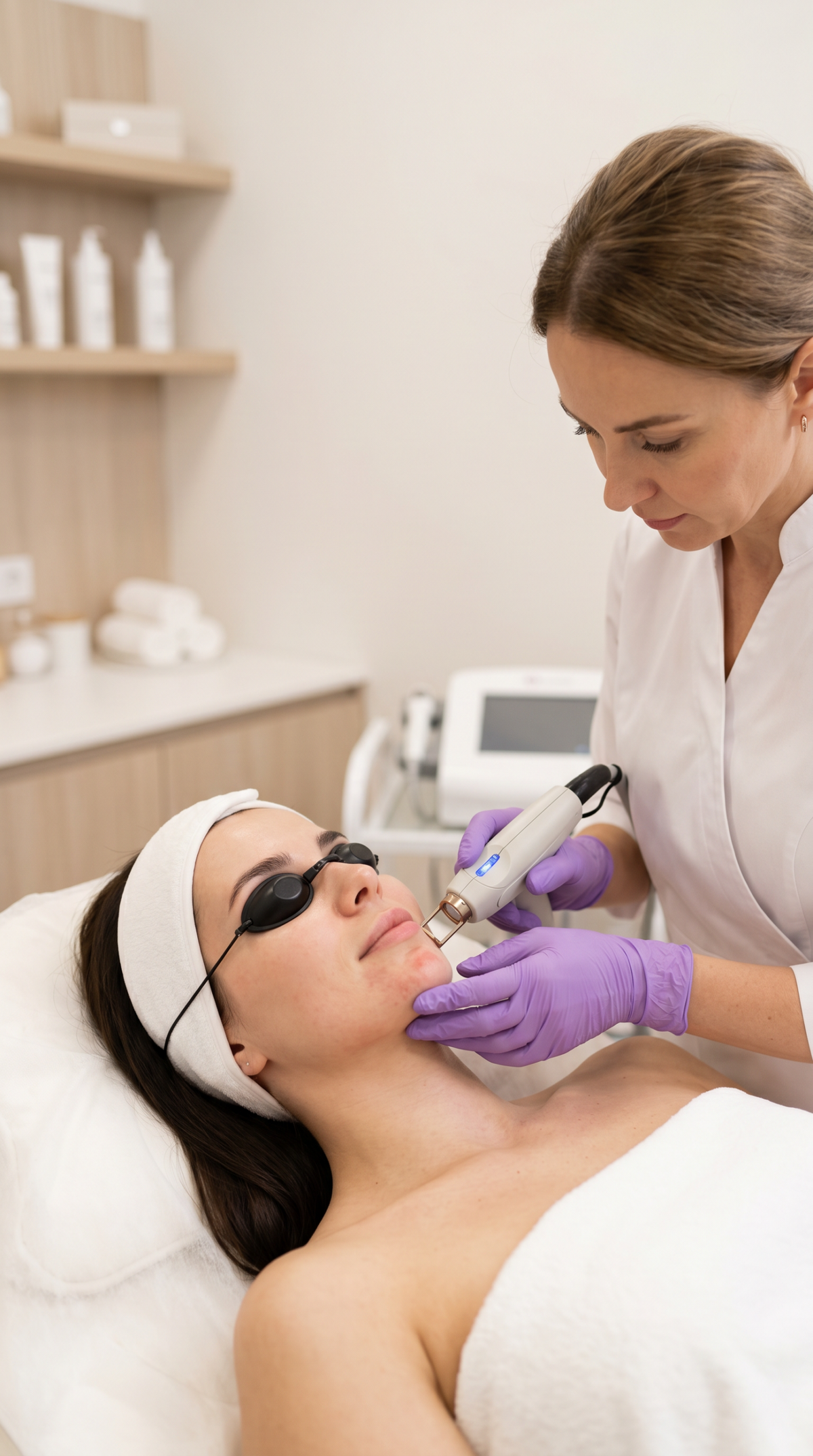 Laser Haarentfernung bei Hair Beauty Roselin Berlin – professionelle Behandlung im Gesichtsbereich zur langfristigen Reduzierung unerwünschter Gesichtshaare