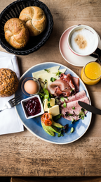 Genießer-Frühstück mit Sekt & O-Saft für 2 Personen