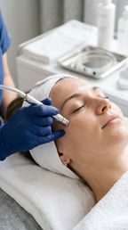 Microdermabrasion Behandlung