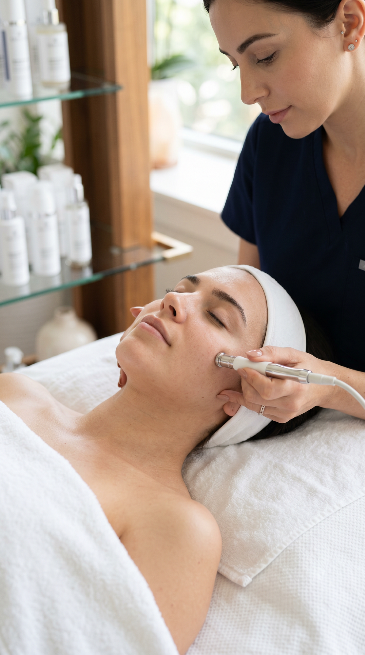 Microdermabrasion Behandlung