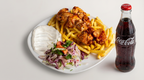 Schawarma-Teller mit Getränk für 2 Personen