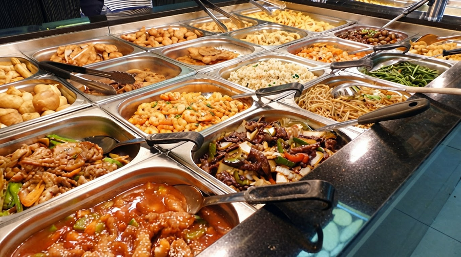 Asiatisches All You Can Eat & Drink Buffet