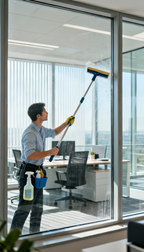 Fensterreinigung für 7 Fenster