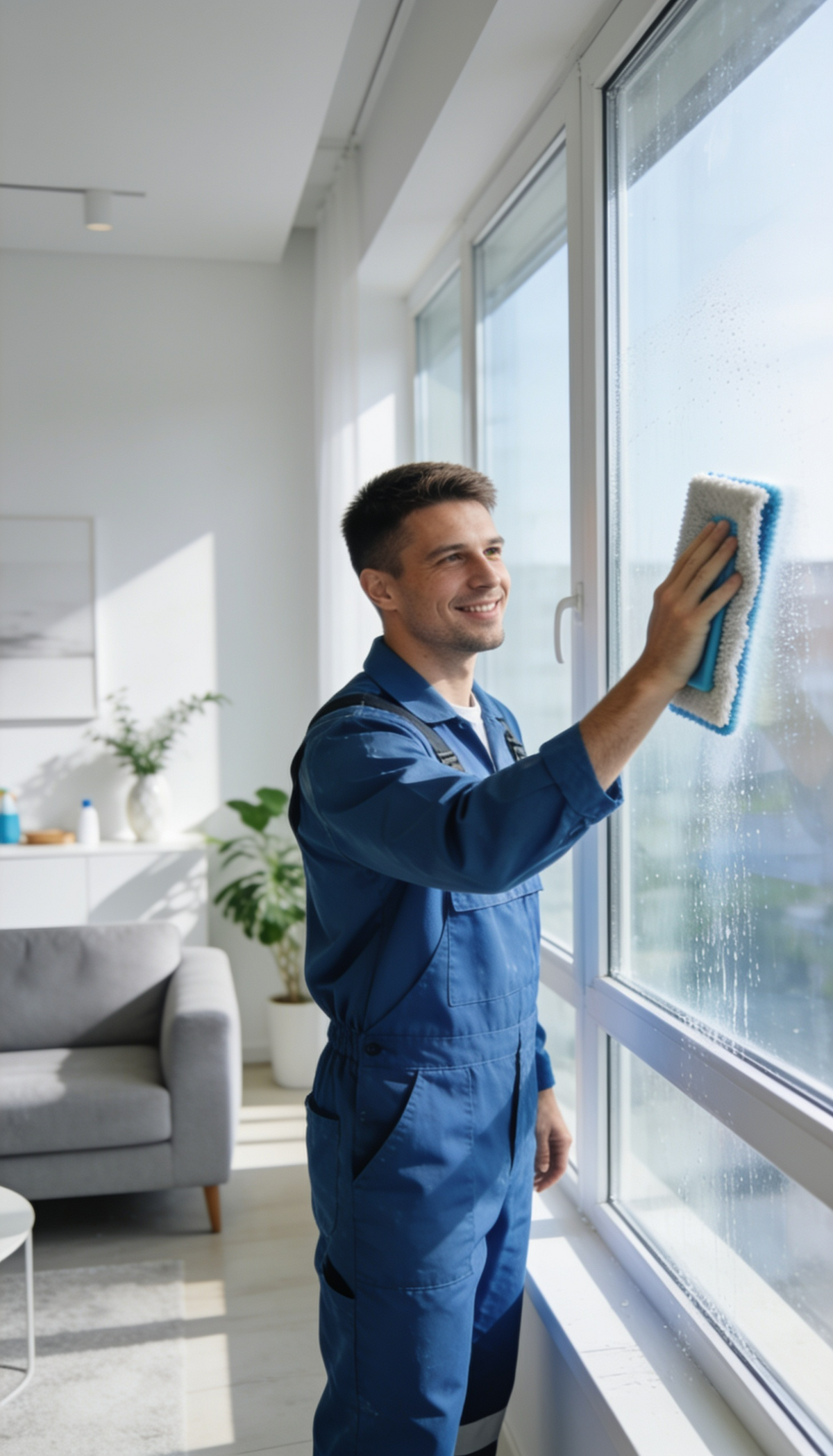 Fensterreinigung für 7 Fenster