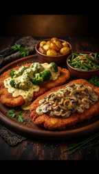2 Schnitzel nach Wahl