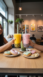 2 große Bubble Teas nach Wahl