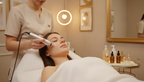 Microneedling-Gesichtsbehandlung