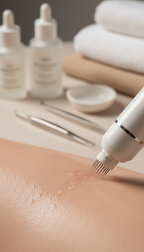 Microneedling-Gesichtsbehandlung