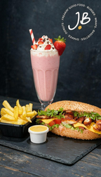 Burger-, Wrap- oder Baguette-Menü