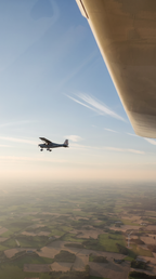 Ultraleichtflugzeug selbst fliegen