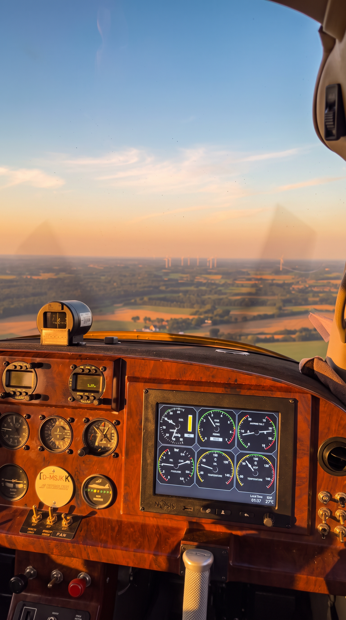 Ultraleichtflugzeug selbst fliegen