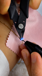 Permanent Armband oder Fußkette