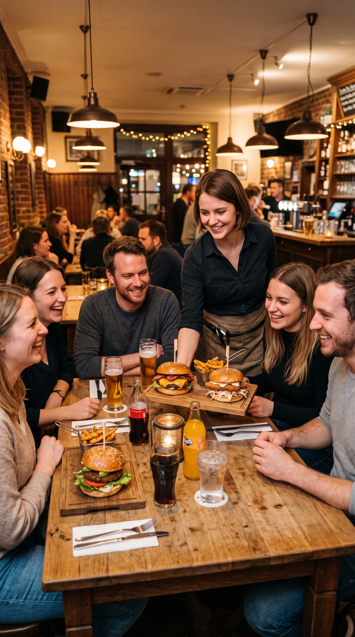 Burger Menü für 2 Personen