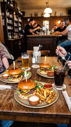 Burger Menü für 2 Personen