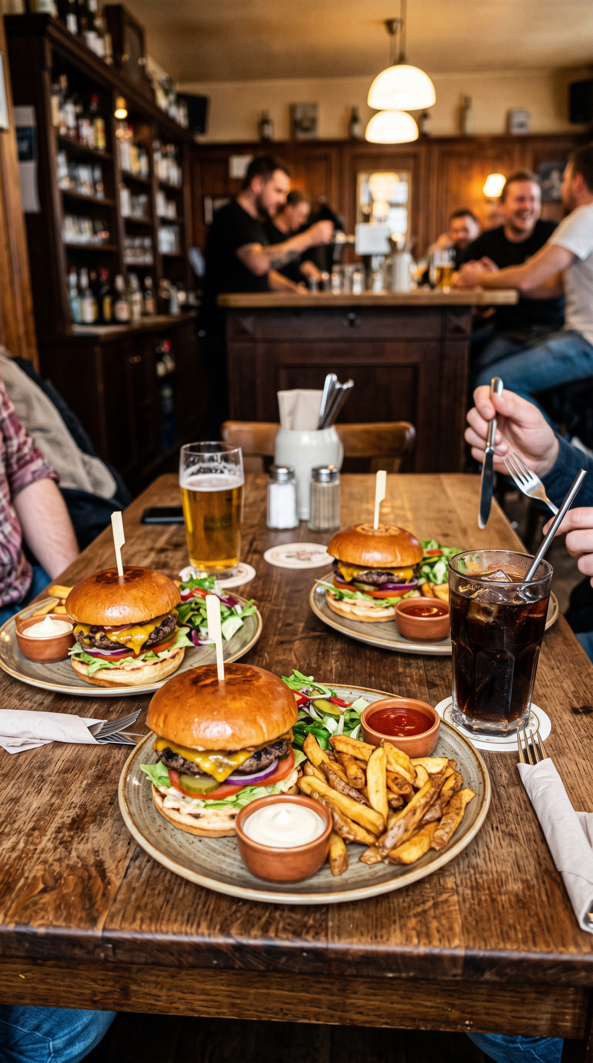 Burger Menü für 2 Personen