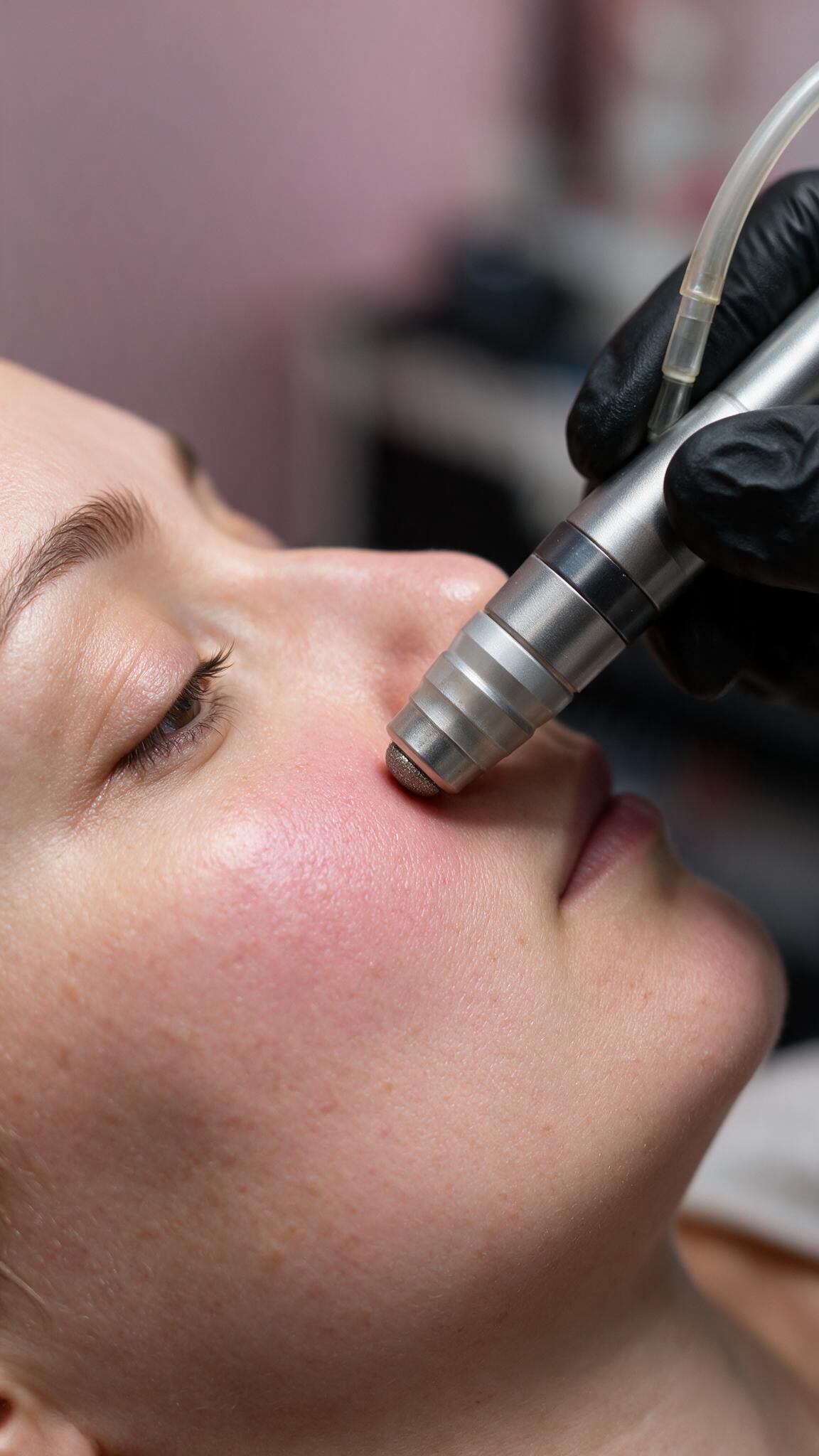 Microdermabrasion Behandlung