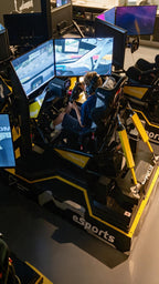 20 Min. Full-Motion Rennsimulator