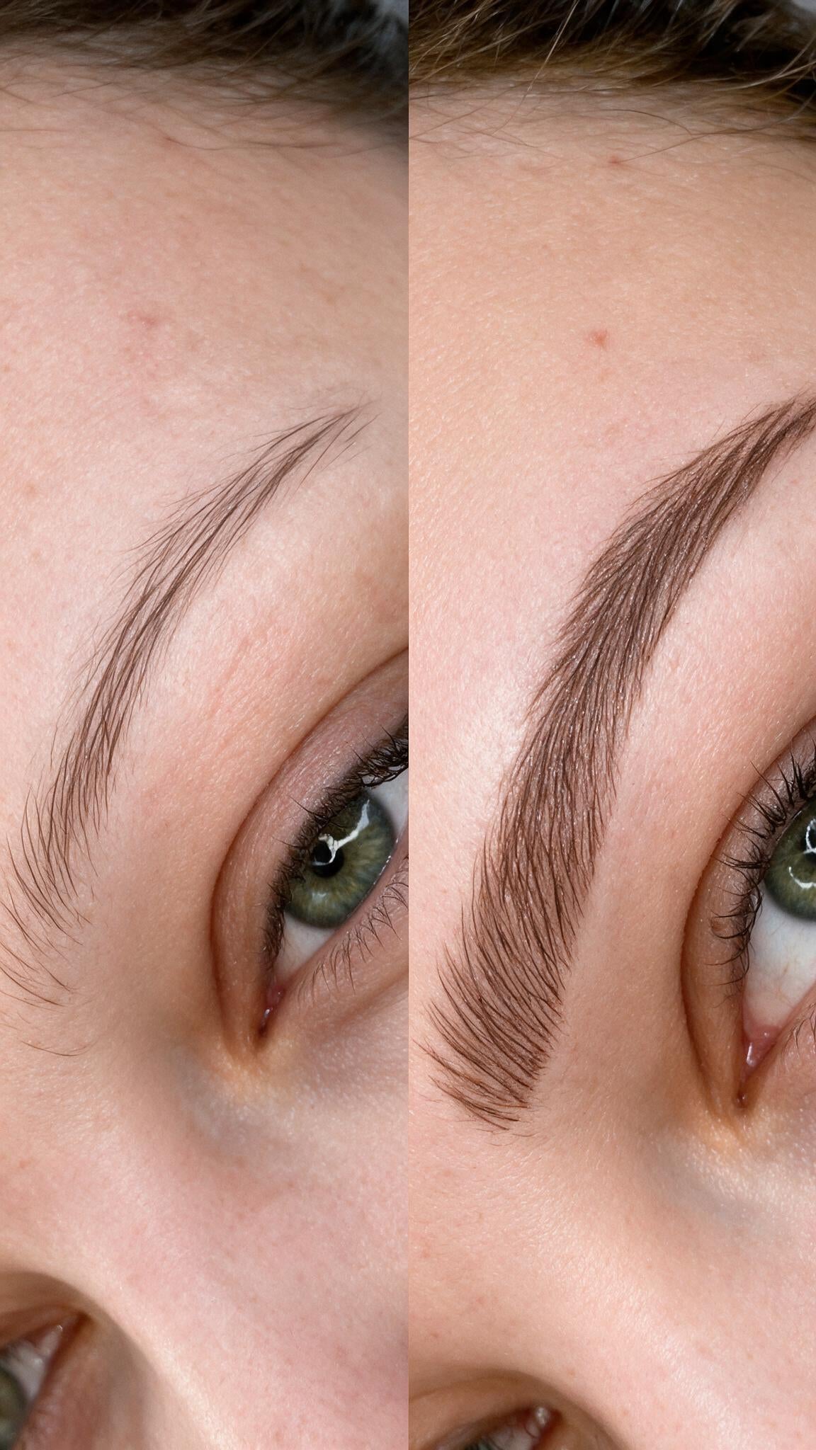 Lash- & Browlifting mit Färben