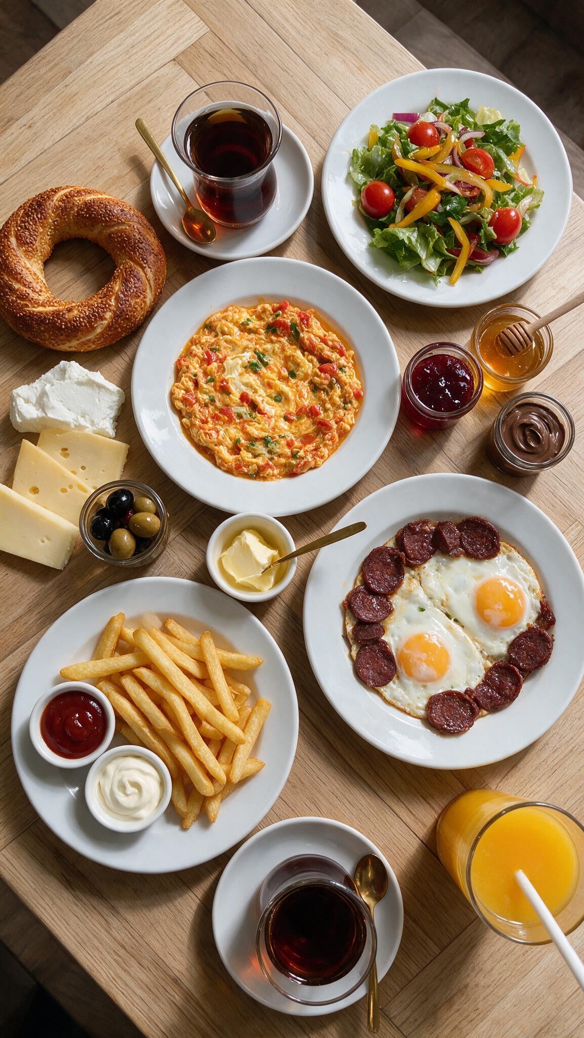 Glorious oder anatolisches Frühstück für 2 Personen