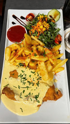 3-Gänge-Schnitzelmenü