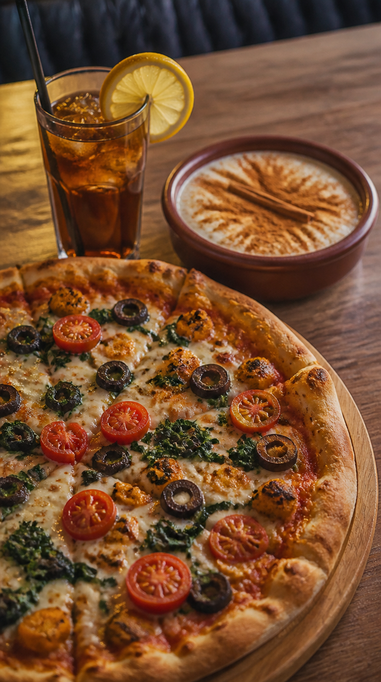 Pizza Menü für 2 Personen
