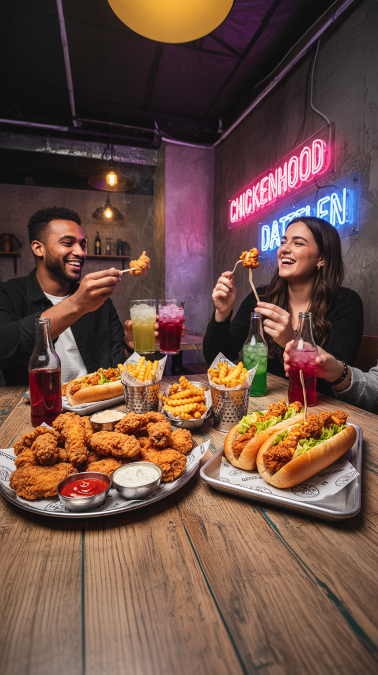 Chickenhood Menü für bis zu 4 Personen