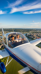 Flugzeug selber steuern