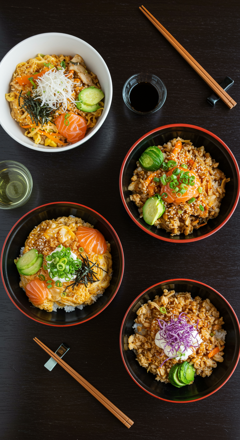 Donburi für 2 Personen