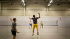Badminton für bis zu 4 Personen