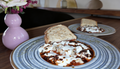 Manti oder Wraps und Dessert für 2 Personen