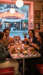 Burgermenü nach Wahl 2 Personen