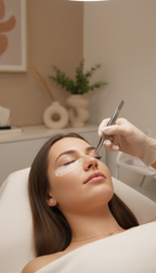 Wimpernverlängerung und Auffüllen