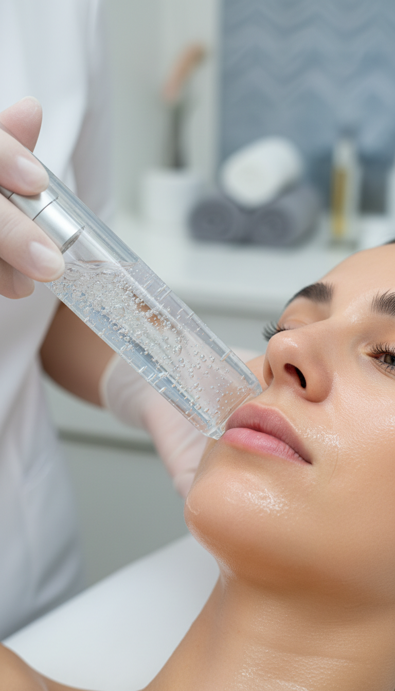 Hydrogen- und Aqua-Facial-Gesichtsbehandlung