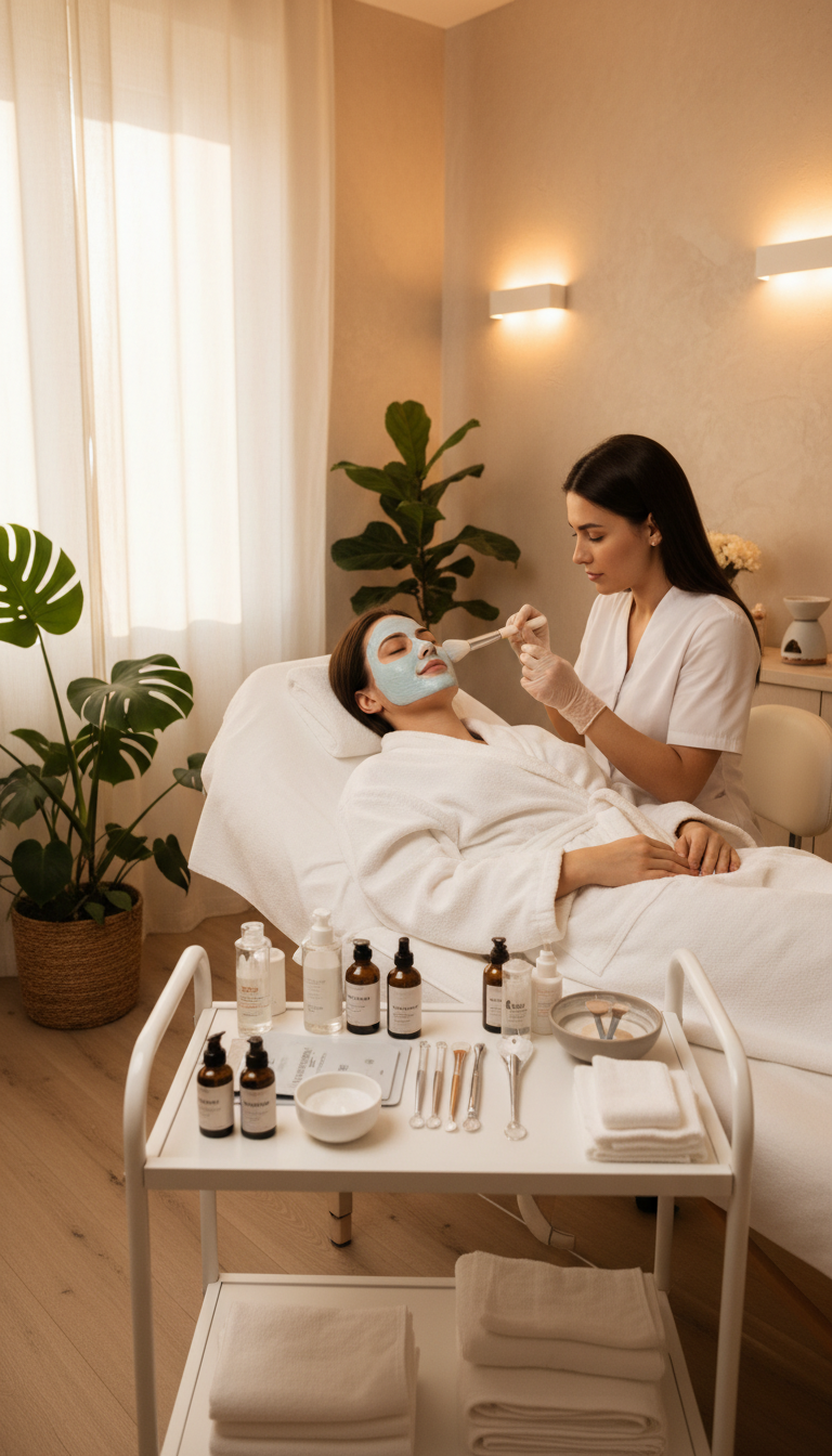 Hydrogen- und Aqua-Facial-Gesichtsbehandlung