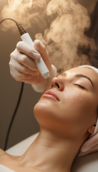 Kosmetisches Microneedling für Gesicht, Hals und Dekolleté