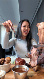 1,6 kg Beefhammer mit 4 Beilagen nach Wahl