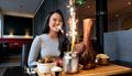 1,6 kg Beefhammer mit 4 Beilagen nach Wahl