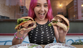 Veganes Burger-Menü