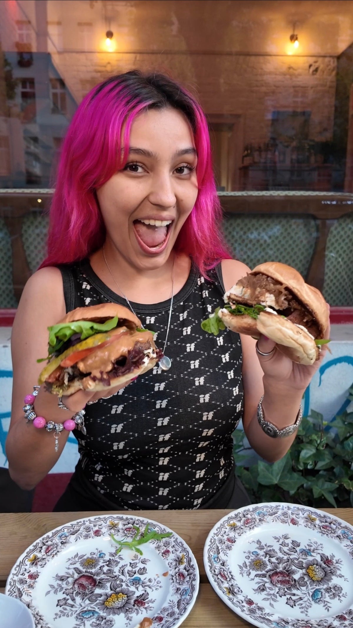 Veganes Burger-Menü
