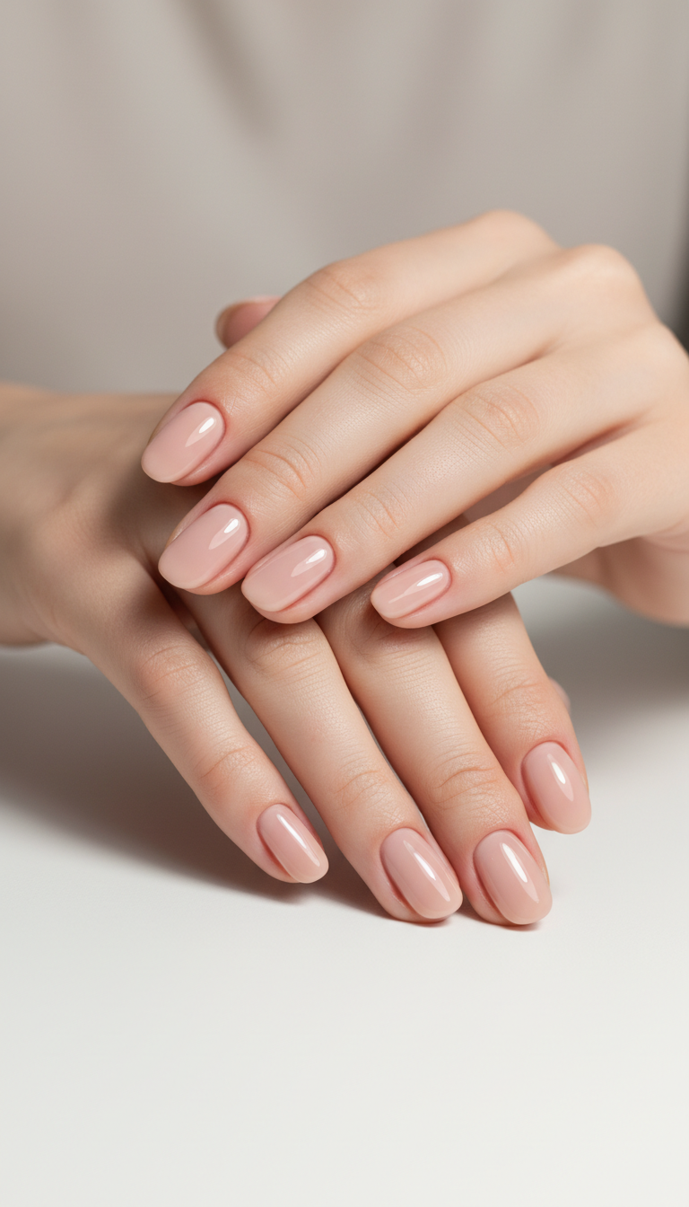 Mani- oder Pediküre mit Nagellack
